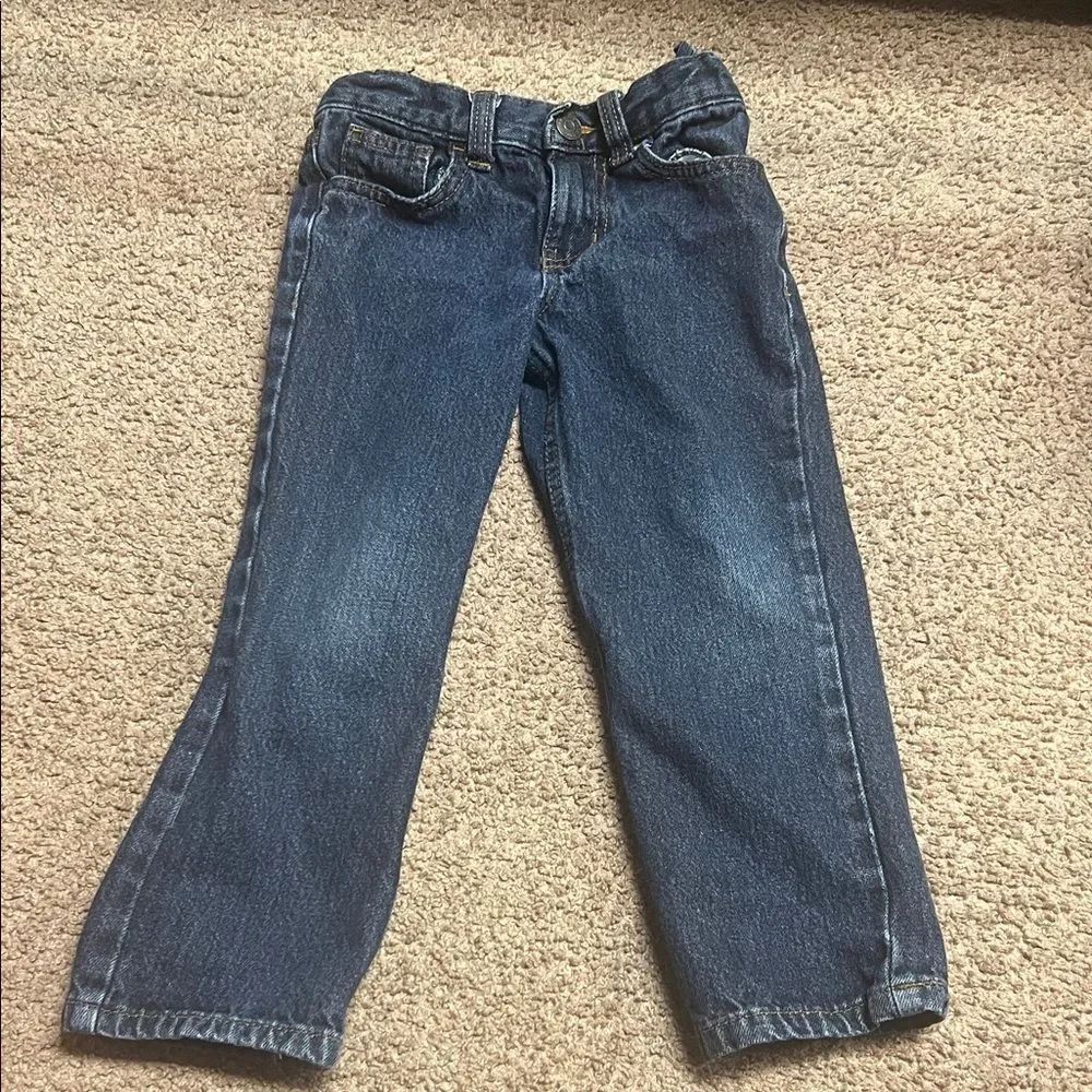 Cat & Jack Denim Jeans with Contrast Stitching